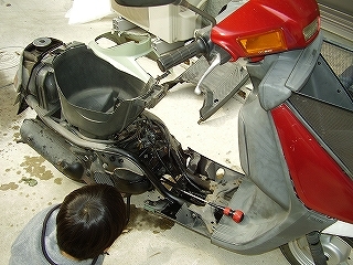 原付 オイルタンク交換 Yamaha Jog 3kj マープーブログ２